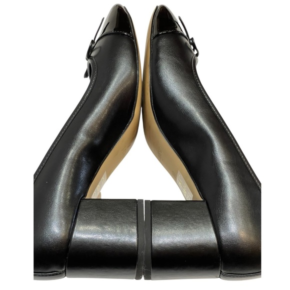 💥💥SALE💥💥J CREW CAP-TOE BALLET BLOCK HEEL SZ 10 MED EUC - Picture 2 of 13